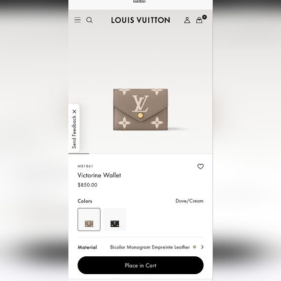 Louis Vuitton Victorine wallet - Picture 14 of 15